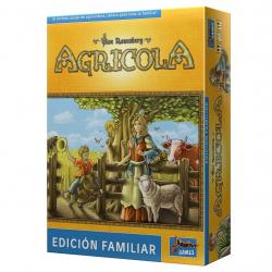 Agricola Ed. Familiar Juego de Tablero - Tematica Agricultura/Animales - De 1 a 4 Jugadores - A partir de 8 Años - Duracion 45mi