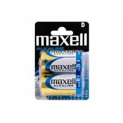 Maxell Pack de 2 Pilas Alcalinas LR20 D
