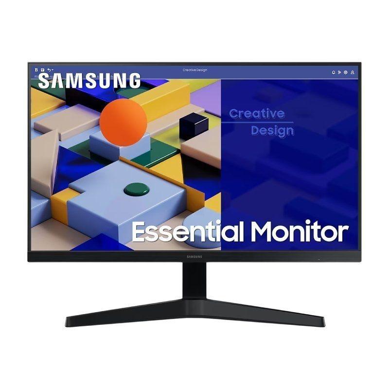 Samsung Monitor 24" LED IPS FullHD 1080P 75Hz FreeSync - Respuesta 5ms - Angulo de Vision 178° - 16:9 - HDMI, VGA - VESA 100x100