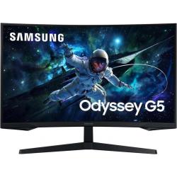 Samsung Odyssey G5 Monitor 32" LED VA Curvo QHD 165Hz FreeSync - Respuesta 1ms - Angulo de Vision 178º - HDMI, DisplayPort - VES