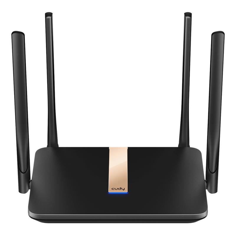 Cudy LT500D Router WiFi AC1200 4G LTE Doble Banda - 1x Puerto Wan 10/100Mbps y 3x Puertos Lan 10/100Mbps - 2x Antenas WiFi y 2x 