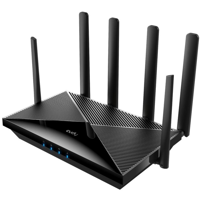 Cudy LT700 Router WiFi AC1200 4G LTE CAT 6 - 4x Puertos Lan 10/100/1000Mbps - 2x Ranuras Nano Sim - 6 Antenas Externas