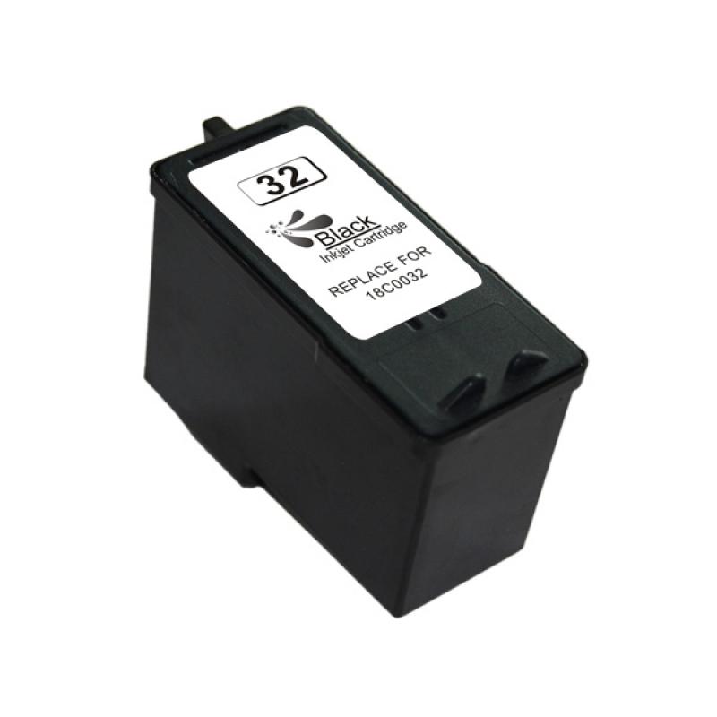 Lexmark 32 Negro Cartucho de Tinta Generico - Reemplaza 18CX032E