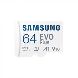 Samsung EVO Plus Tarjeta Micro SDXC 64GB UHS-I U1 Clase 10 con Adaptador