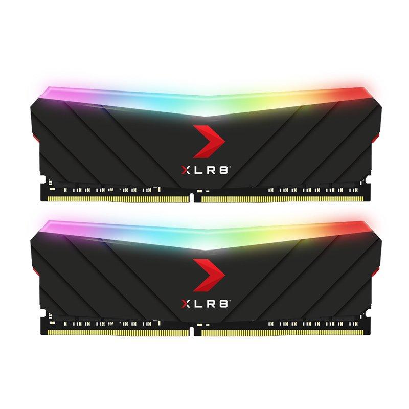 PNY XLR8 RGB Gaming Memoria RAM DDR4 3600MHz PC4-28800 32GB (2x16GB) CL18