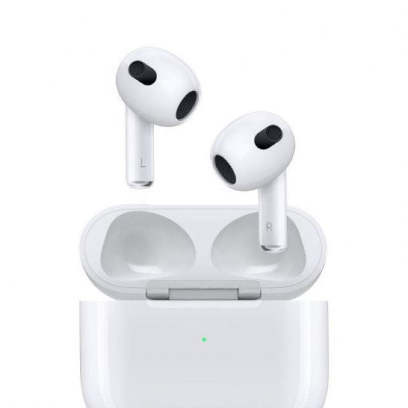 Apple AirPods 3ª Generacion Auriculares Inalambricos Bluetooth - 2 Microfonos - Control Tactil - Autonomia hasta 6h