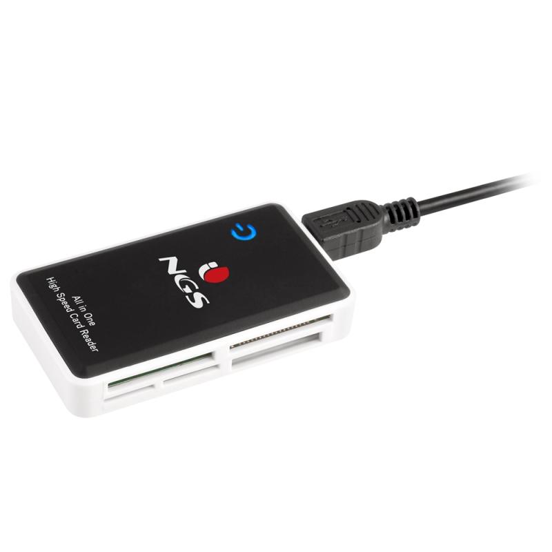 NGS Multireader Pro Lector de Tarjetas USB 2.0