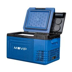 Muvip Nevera Compresor Portatil Blue 19 Litros - Temperatura entre -20º/+20º - Asas de transporte - Compresor silencioso - Color