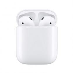 Apple AirPods V2 Auriculares Inalambricos Bluetooth - 2 Microfonos con Tecnologia Beamforming - Control Tactil - Autonomia hasta