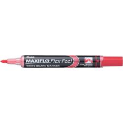 Pentel Maxiflo Flex-Feel Rotulador para Pizarra Blanca - Punta Flexible 4.6mm - Trazo de 1 a 5mm - Dosificacion de Tinta mediant