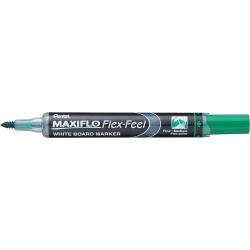 Pentel Maxiflo Flex-Feel Rotulador para Pizarra Blanca - Punta Flexible 4.6mm - Trazo de 1 a 5mm - Dosificacion de Tinta mediant