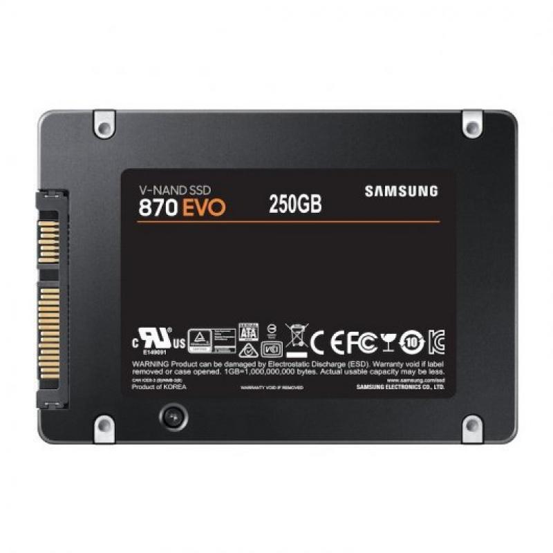 Samsung 870 EVO Disco Duro Solido SSD 250GB 2.5" SATA3