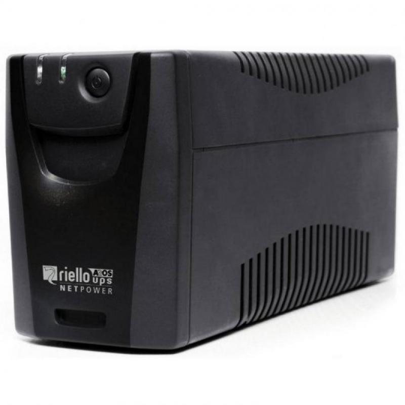 Riello Net Power SAI 600 VA/360W - Tecnologia Line Interactive - USB, 4x IEC 320