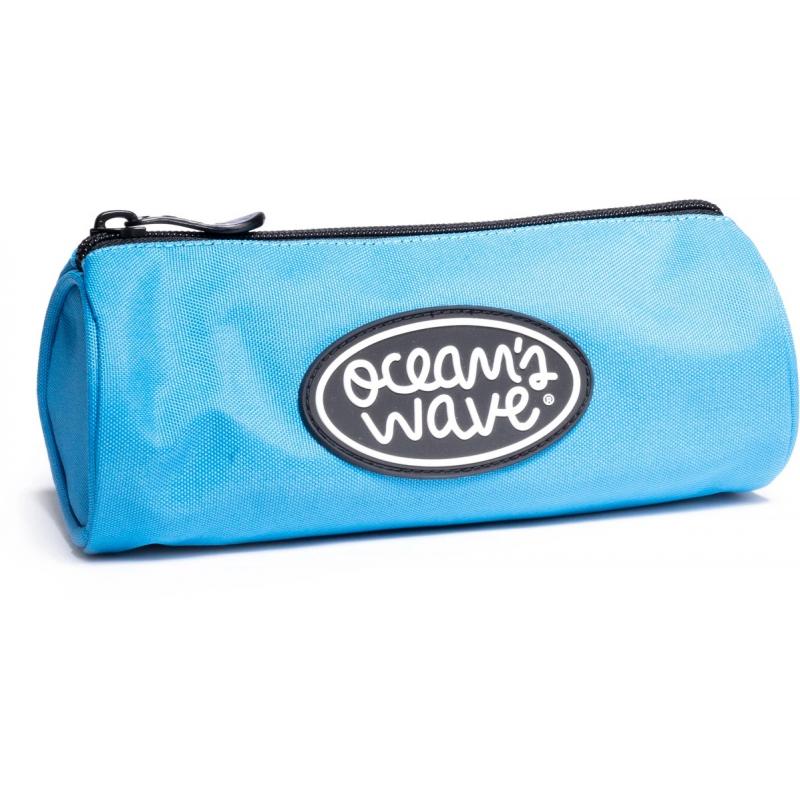 Oceans Wave Estuche Redondo - Gran Amplitud - Color Azul Neon