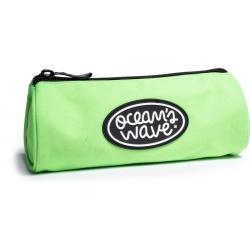 Oceans Wave Estuche Redondo - Gran Amplitud - Color Verde Neon