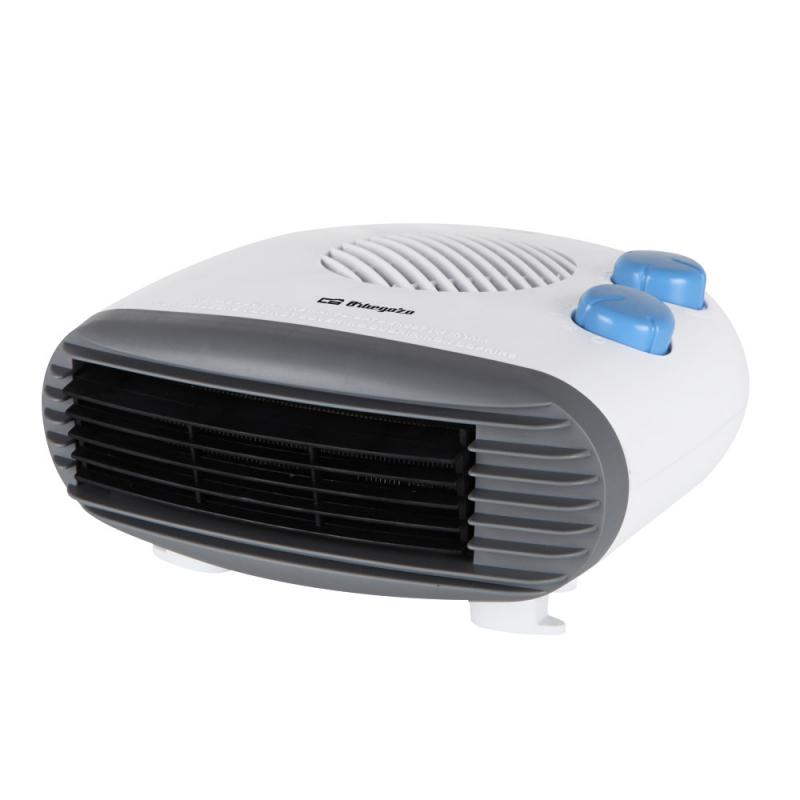 Orbegozo FH 5009 Calefactor Horizontal - Potencia 2000W - Termostato Regulable - 2 Posiciones de Calor - Funcion Ventilador - Pr