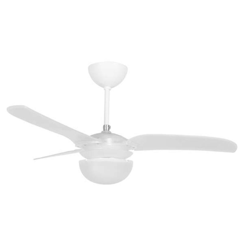 Orbegozo CP 75120 Ventilador de Techo Elegante y Funcional - Ideal para Espacios Pequeños - Silencioso - 3 Velocidades - Mando a