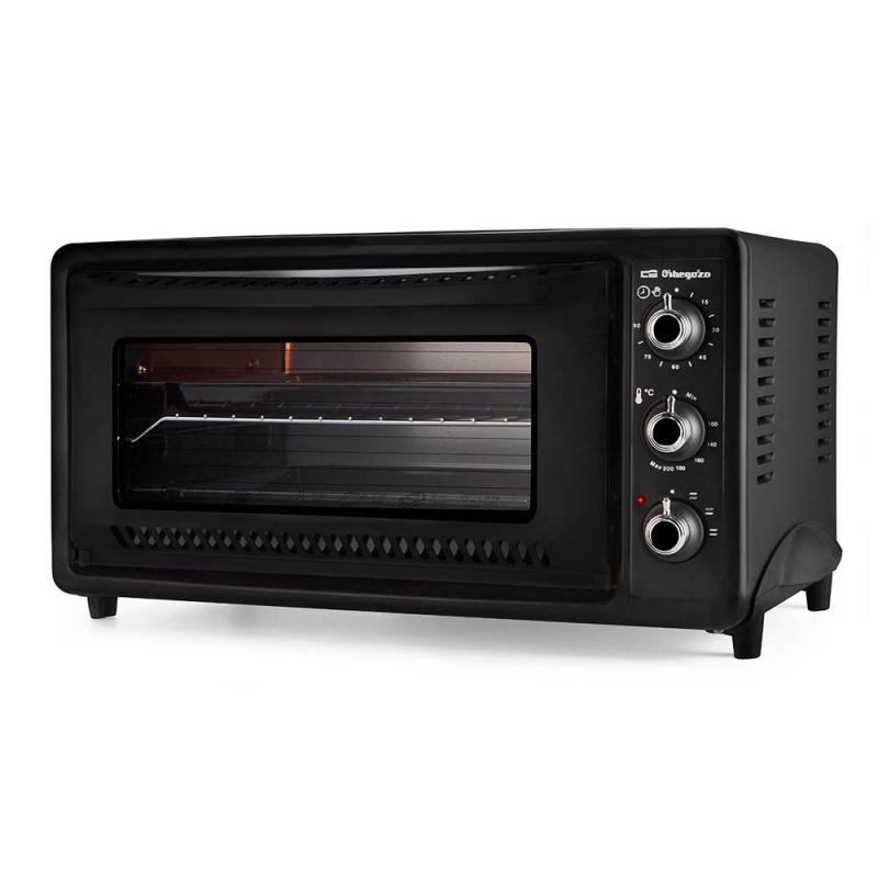 Orbegozo HO 392 Horno Electrico de Sobremesa - Tecnologia para Cocinar Rapido y Limpio - Temporizador hasta 90 Minutos - Capacid