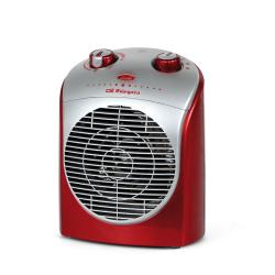Orbegozo FH 5026 Calefactor Confort Rojo - Potencia de 2200W - Proteccion contra Sobrecalentamiento - Funcion de Oscilacion de 9