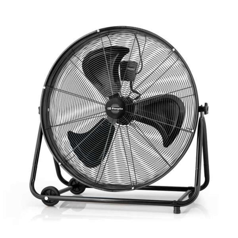 Orbegozo PWT 3075 Ventilador Industrial Profesional - Aspas de 75cm - 3 Velocidades - Potencia 200W - Ruedas para Facil Transpor