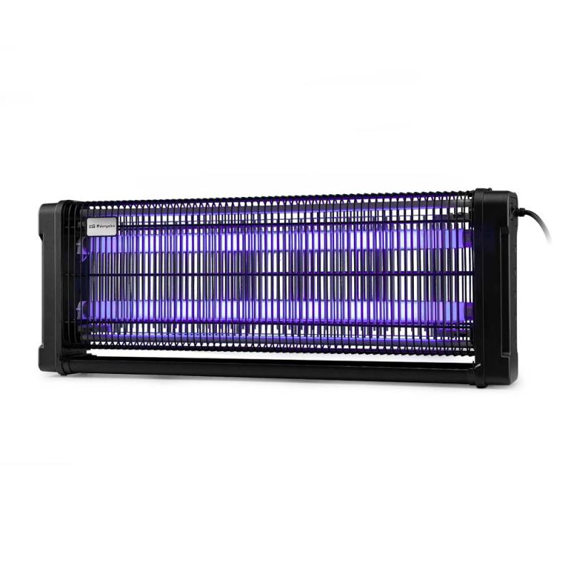 Orbegozo MQ 5040 Mata Mosquitos Electrico Ecologico y Efectivo - Luz Ultravioleta para Atraer Insectos - Rejilla Protectora y Ba