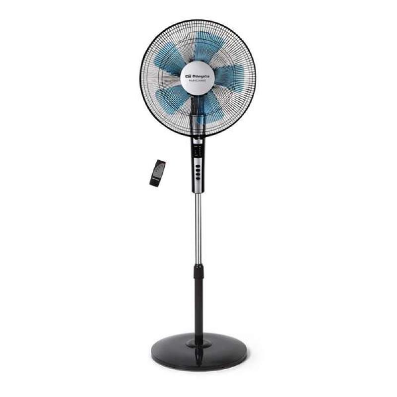 Orbegozo SF 0640 Ventilador de Pie con Mando a Distancia - Potente Motor de 65W - Temporizador de hasta 7.5H - Oscilacion Automa