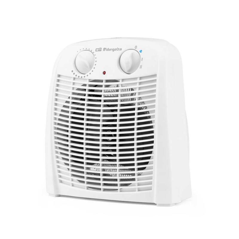 Orbegozo FH 7000 Calefactor Baño IP-21 - Potencia 2000W - 2 Niveles Calefaccion - Modo Ventilador - Termostato Ajustable - Segur