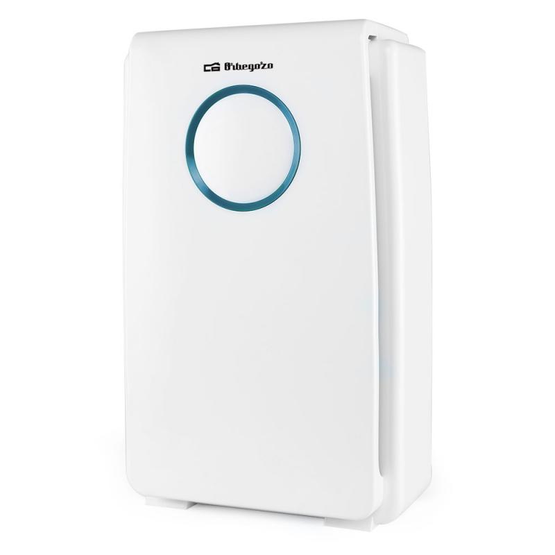 Orbegozo PU 1000 Purificador de Aire Avanzado - Filtracion en 5 Fases - Elimina Alergenos - Bacterias y Virus - Panel Tactil - M