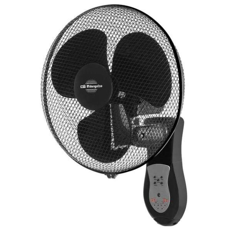 Orbegozo WF 0243 Ventilador de Pared Silencioso con Mando a Distancia - Potente y Versatil - 3 Modos de Ventilacion y Temporizad