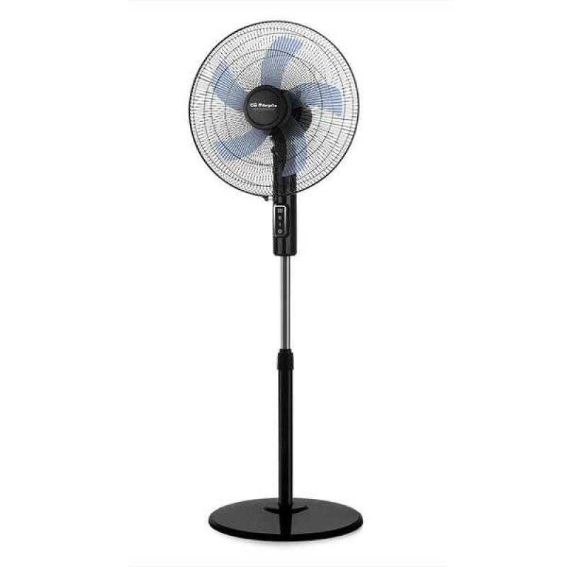 Orbegozo SF 1140 Ventilador de Pie - Potente Rendimiento con 3 Velocidades de Ventilacion - Cabezal Oscilante Multiorientable - 