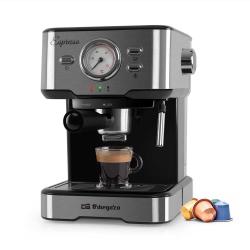 Orbegozo Cafetera Espresso EX 5500 Orbegozo - Intenso Cafe Cremoso con Aroma a Grano Recien Molido - Presion de 20 Bar y 1100W d