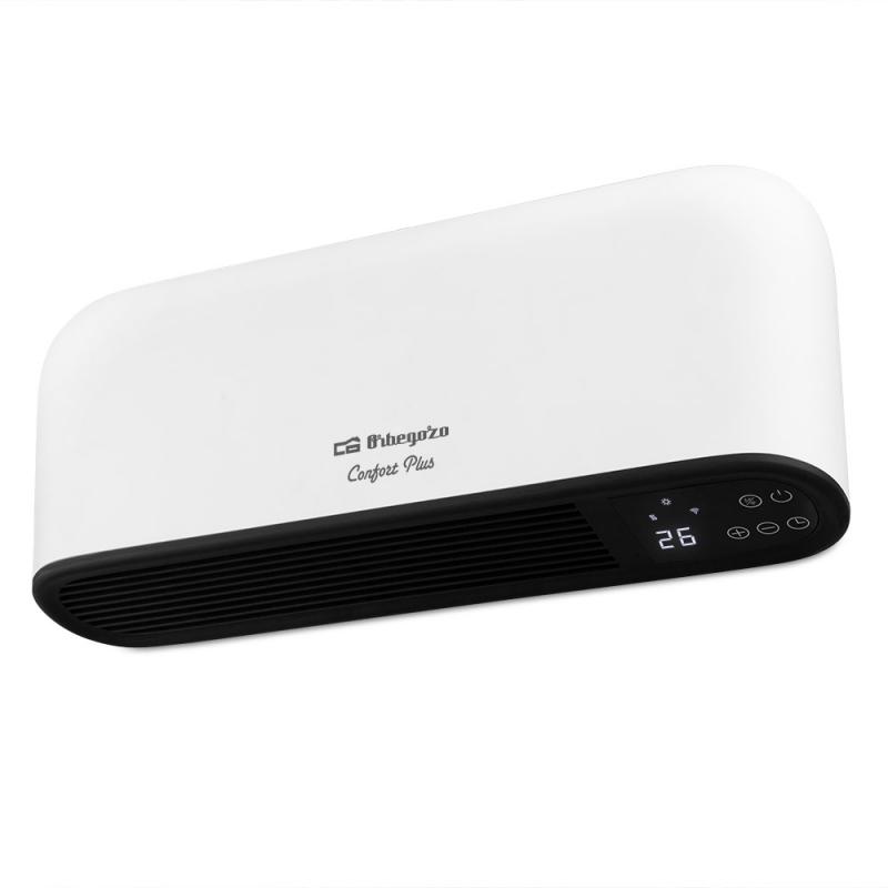 Orbegozo SPW 8000 Calefactor Wifi Baño - IP-21 - Elementos Ceramicos PTC - Programable - Dos Niveles de Calor - Funcion Memoria 