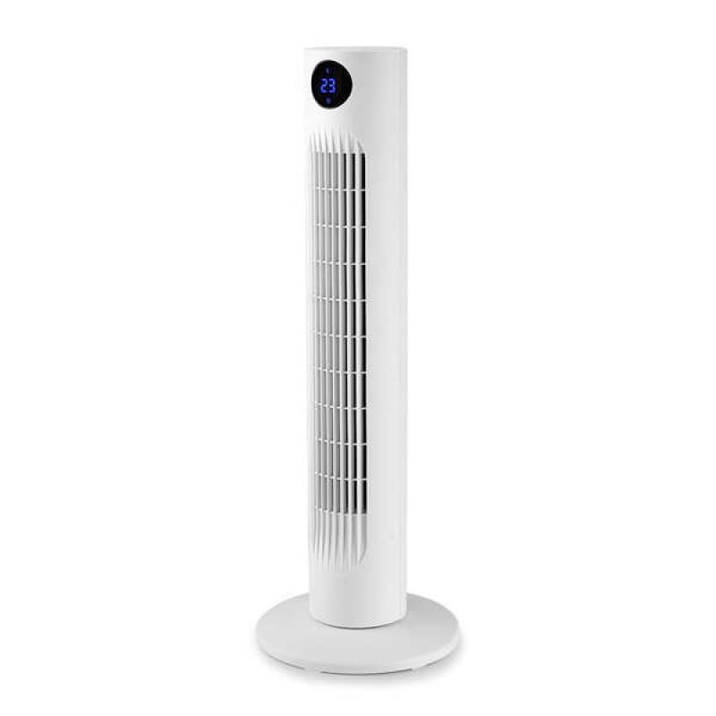 Orbegozo TWM 0960 Ventilador de Torre - Potente Motor de 60W - Altura de 78cm - Panel LED con Indicador de Temperatura - Funcion