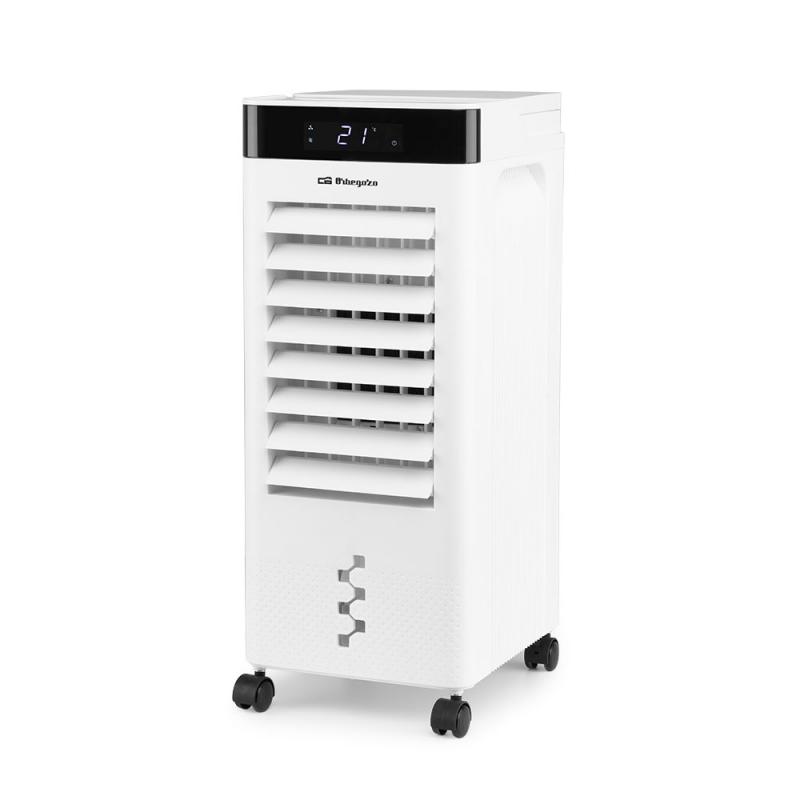 Orbegozo AIR 37 Climatizador 3 en 1 Purifica, Humidifica y Refresca - Potencia 65W - Display Digital - Temporizador 12h - Deposi