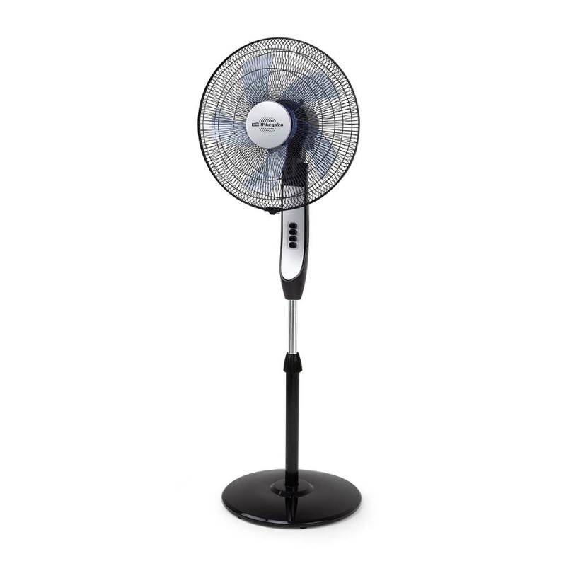 Orbegozo SF 0441 Ventilador de Pie Refrescante - Potente Caudal de Aire - Oscilacion Oval - Altura Regulable - 3 Velocidades - S