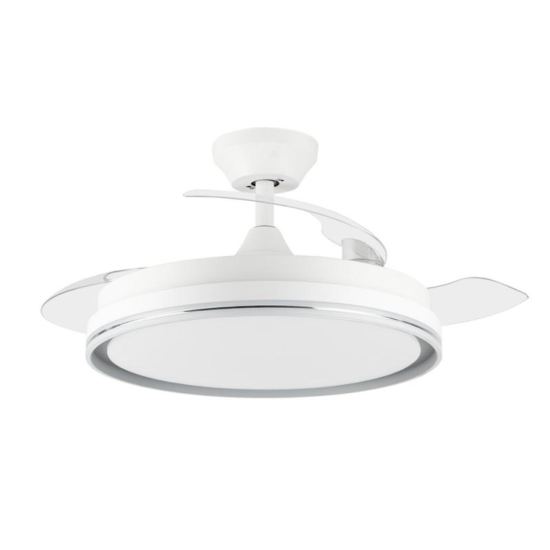 Orbegozo CP 135105 Ventilador de Techo Elegance Eficiente y Silencioso - Iluminacion LED - Mando a Distancia - Sistema Reversibl