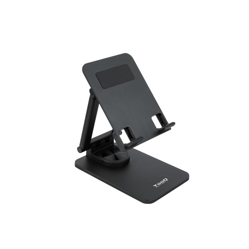 Tooq Soporte de Sobremesa Ajustable para Móvil o Tablet de hasta 12.9? - Color Negro