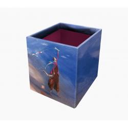 Pictura Gaëlle Boissonnard Caja Portalapices - 8.5x8.5x10.5cm - Diseño Artistico - Ideal para Organizar Material de Escritura - 