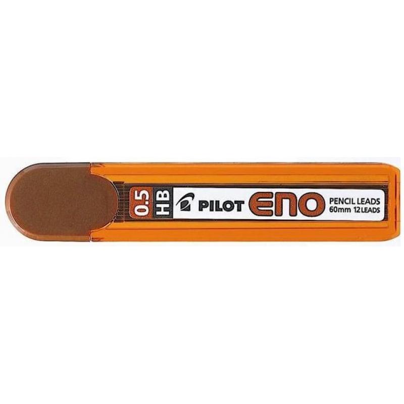 Pilot Caja de 12 Minas ENO 0.5 para Portaminas - Dureza HB - Trazo 0.5mm