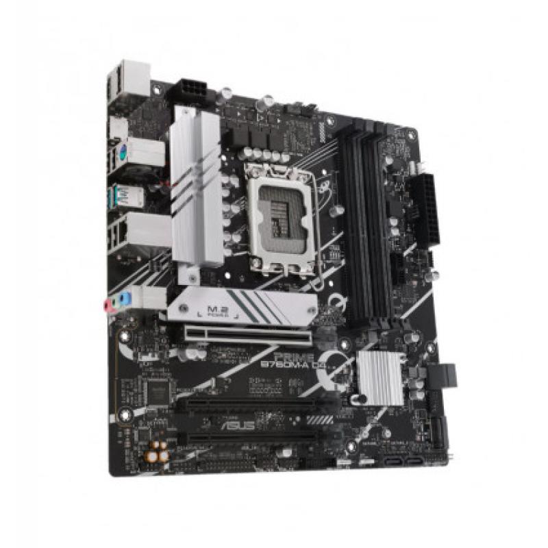 Asus Prime B760M-A D4 CSM Placa Base Intel LGA1700 4x DDR4 - HDMI, M.2, PCIe3.0, 4x Sata III, USB 3.2, MicroATX