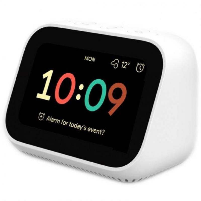 Xiaomi Mi Smart Clock Reloj Despertador Pantalla 3.97" WiFi Bluetooth 5.0 - Asistente de Voz - Color Blanco