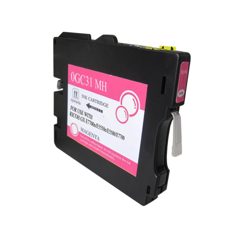 Ricoh GC31M Magenta Cartucho de Tinta Pigmentada Generico - Reemplaza 405690/405703