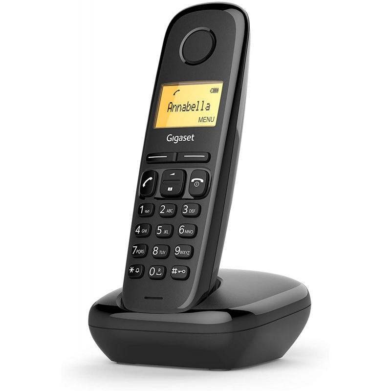 Gigaset A170 Telefono Inalambrico Dect con Identificador de Llamadas - Bloqueo de Teclado - Control de Volumen