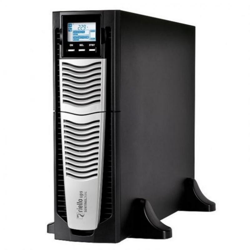 Riello Sentinel Dual High Power SAI 4000VA 3600W - USB, 8x IEC 320 C13, 2x IEC 320 C19, RS-232