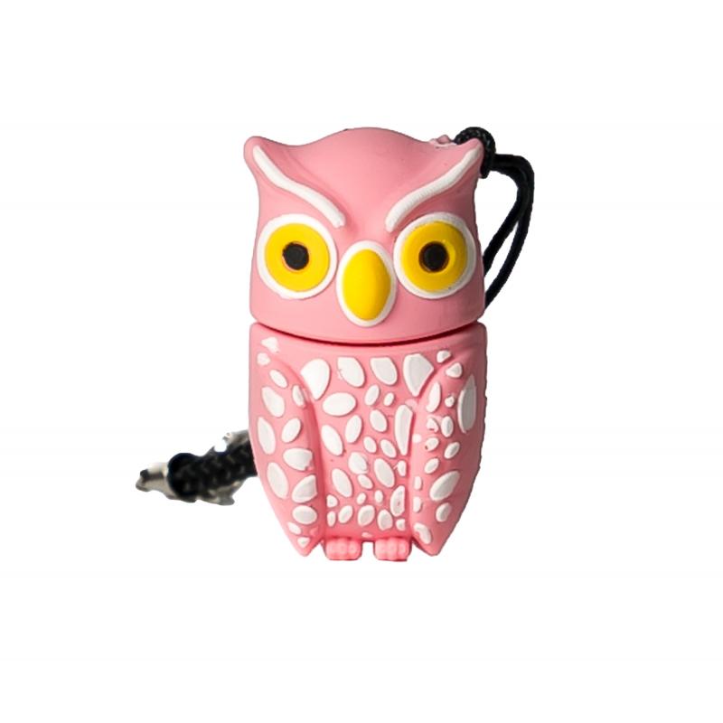 TechOneTech Buho Plumi Pink Memoria USB 2.0 32GB (Pendrive)