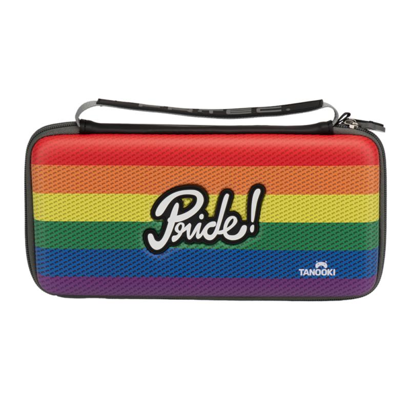 FR-TEC Funda de Transporte Tanooki Pride para Nintendo Switch - Diseño Rompedor - Olor a Frutas Tropicales - Espacio Especial pa