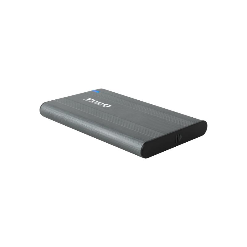 Tooq Carcasa Externa HDD/SSD 2.5" USB 3.0/3.1 Gen 1 - SATA I, II y III - Cable USB3.0 Tipo Micro-B a USB3.0 Tipo A