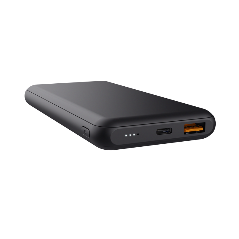 Trust Redoh Powerbank 10000mAh - USB, Tipo C - Carga Rapida - Color Negro