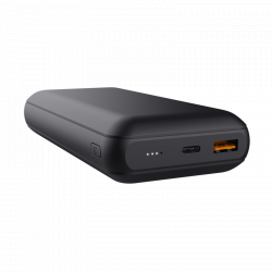Trust Redoh Powerbank 20000mAh - USB, Tipo C - Carga Rapida - Color Negro