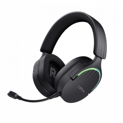 Trust GXT491 Fayzo Auriculares Gaming - Bluetooth y USB-C 2.4Ghz - Color Negro